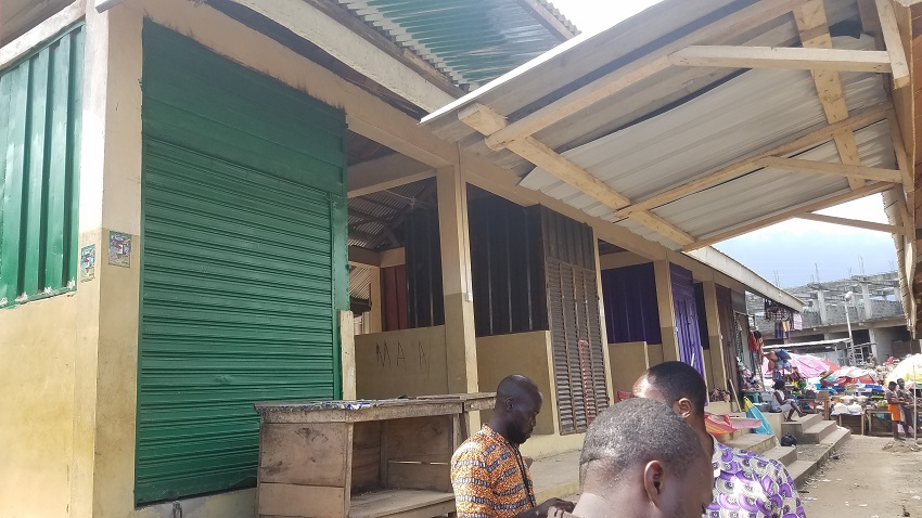Construction of 1no. 40 Bay Partitioned Market Shed
