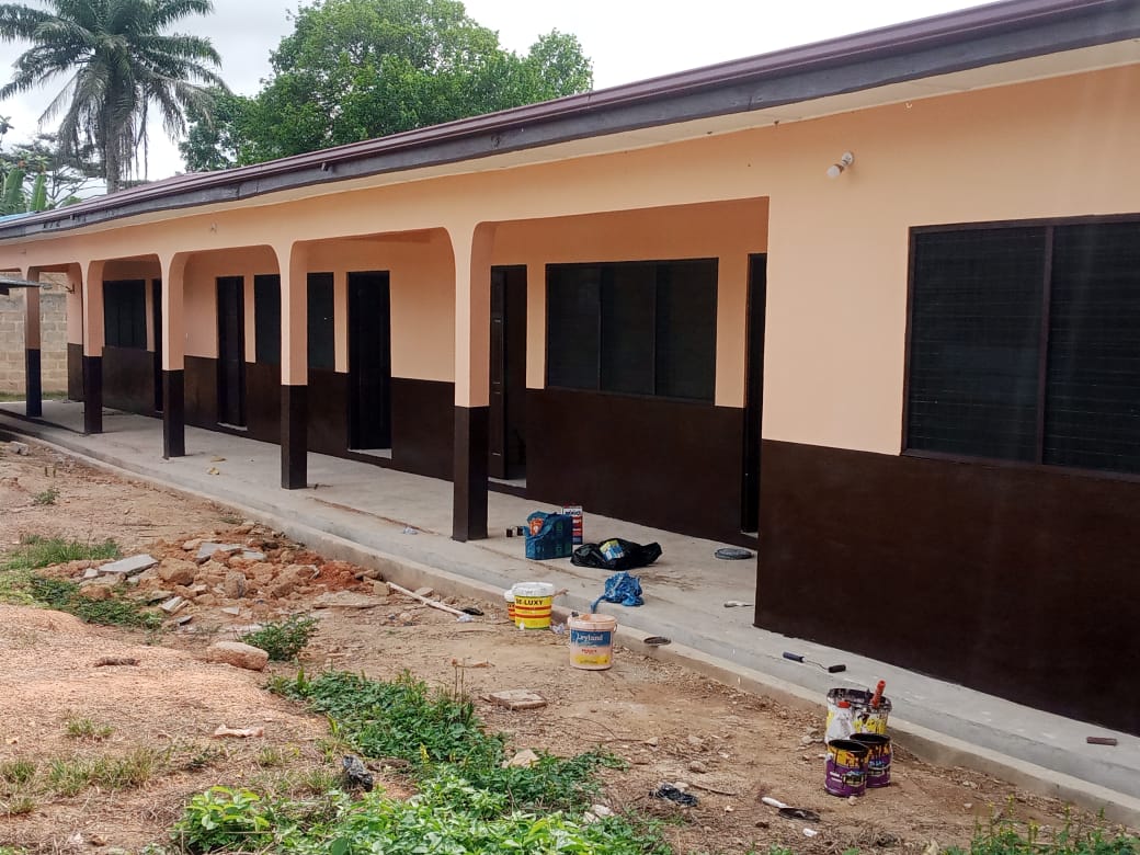 Construction of 1No. 3-unit classroom block with office and store at Ologo